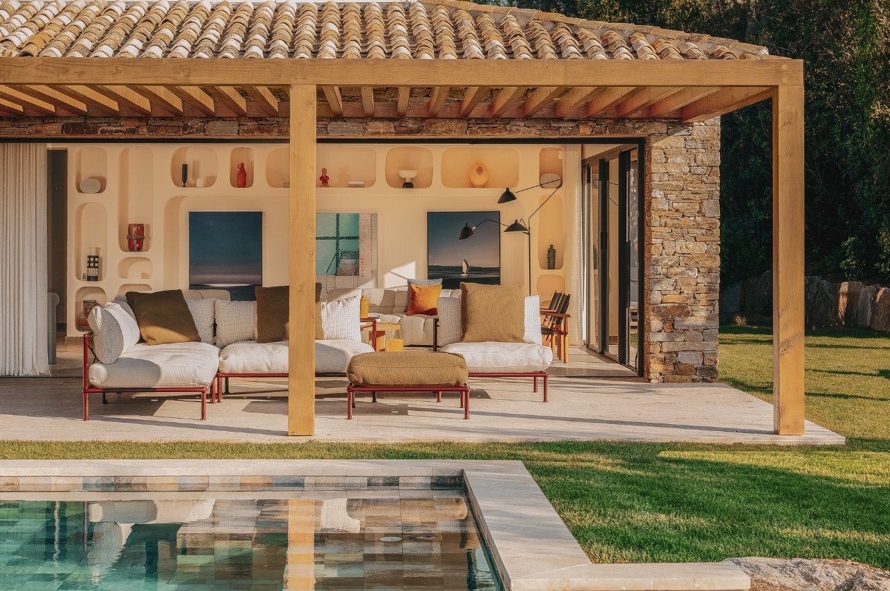 Bel Oeil Saint-Tropez OREKA B&B Italia Outdoor Perrine de la Bretesche