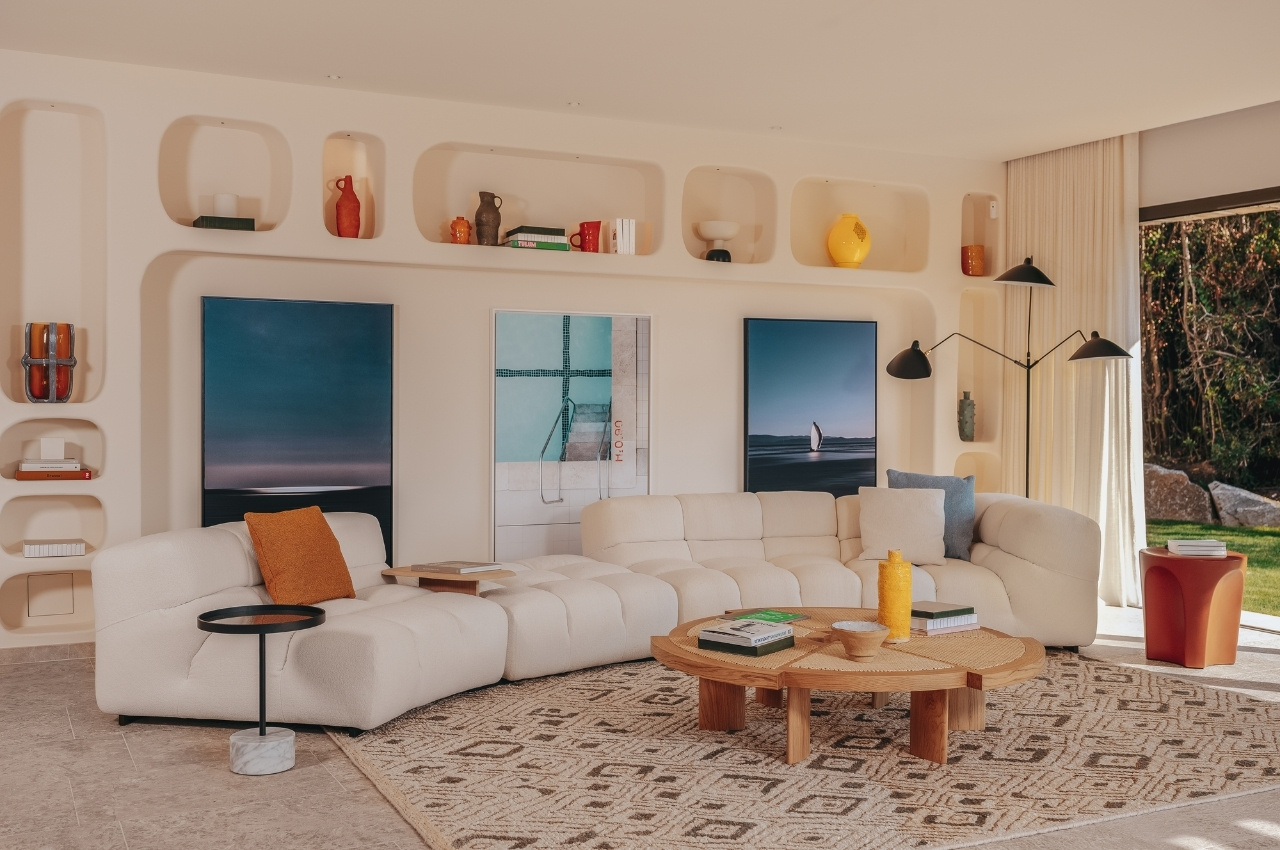Bel Oeil Saint-Tropez OREKA Studio B&B Italia Cassina Perrine de la Bretesche Serge Mouille